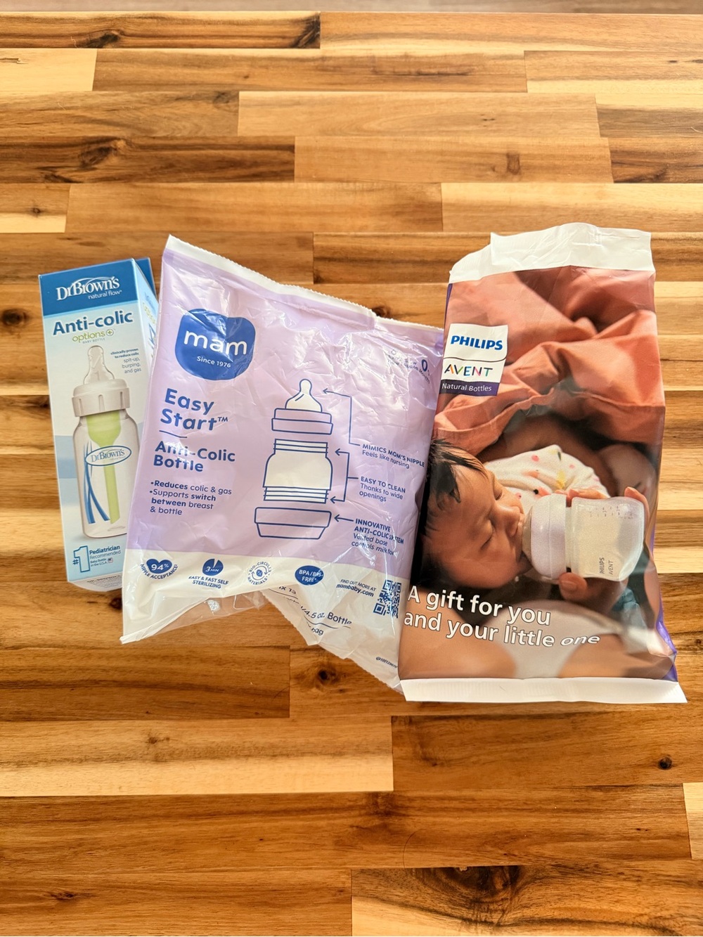 Dr. Brown's, MAM & Philips Avent Baby Bottles
